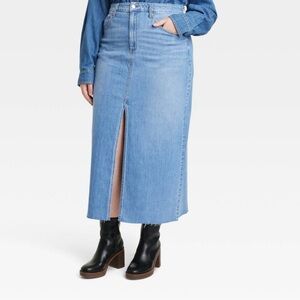 Universal Thread Maxi Denim Skirt